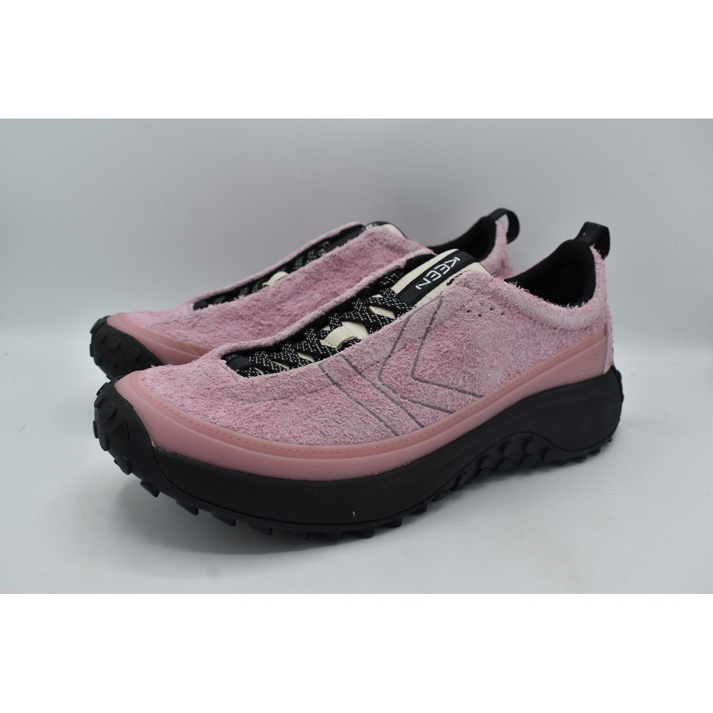Keen Womens 10.5 KS Mino Pink Hairy Suede Shoes Sneakers Gorpcore Athleisure